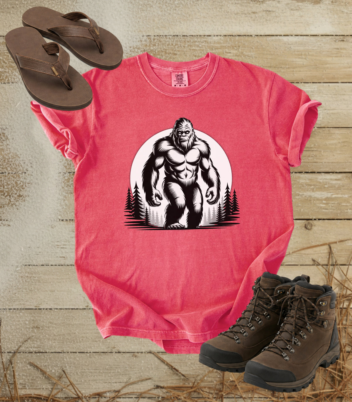 Rising Moon Bigfoot Tee