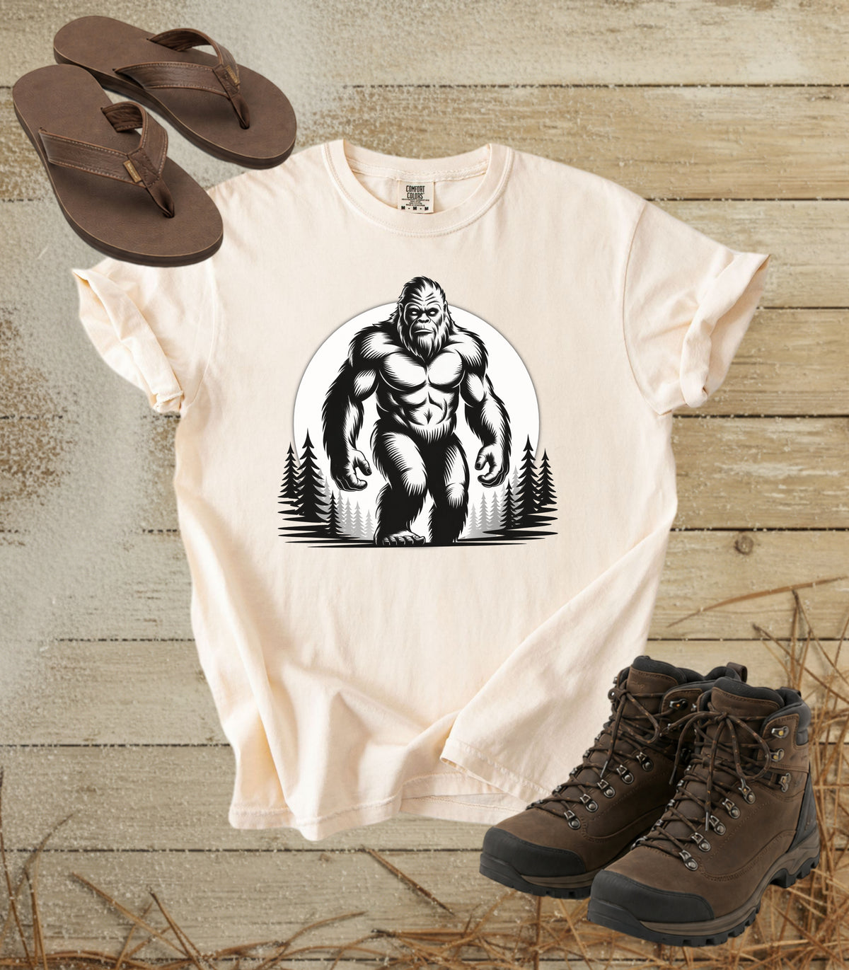 Rising Moon Bigfoot Tee