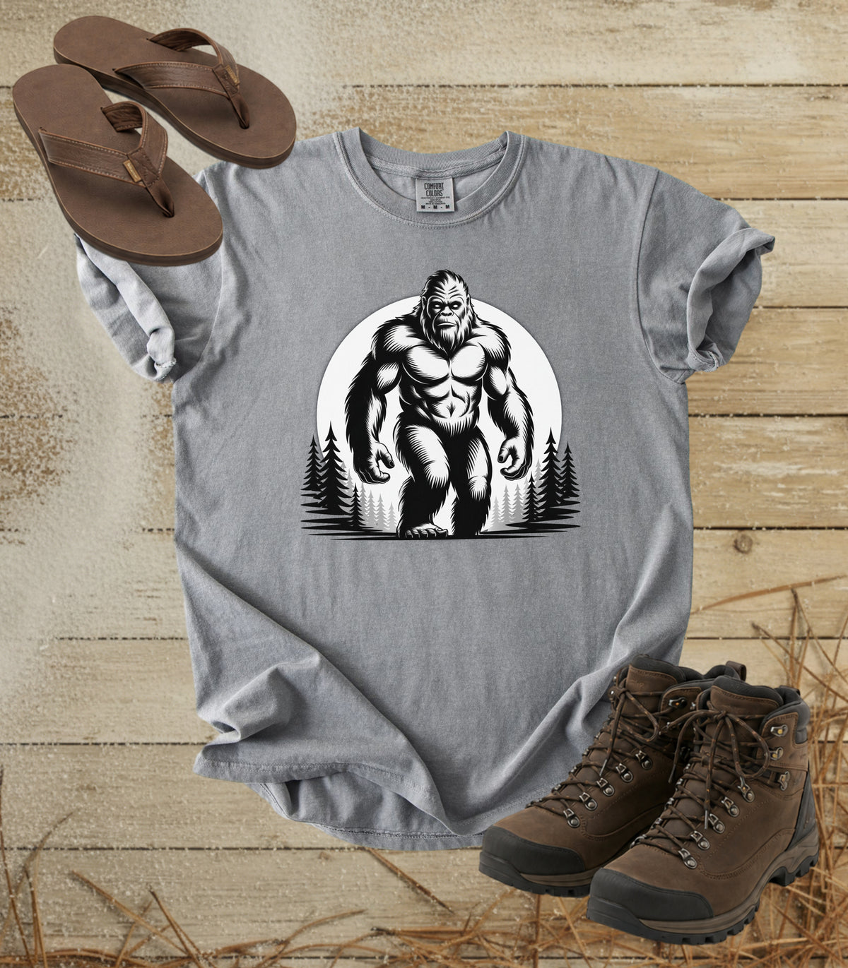 Rising Moon Bigfoot Tee