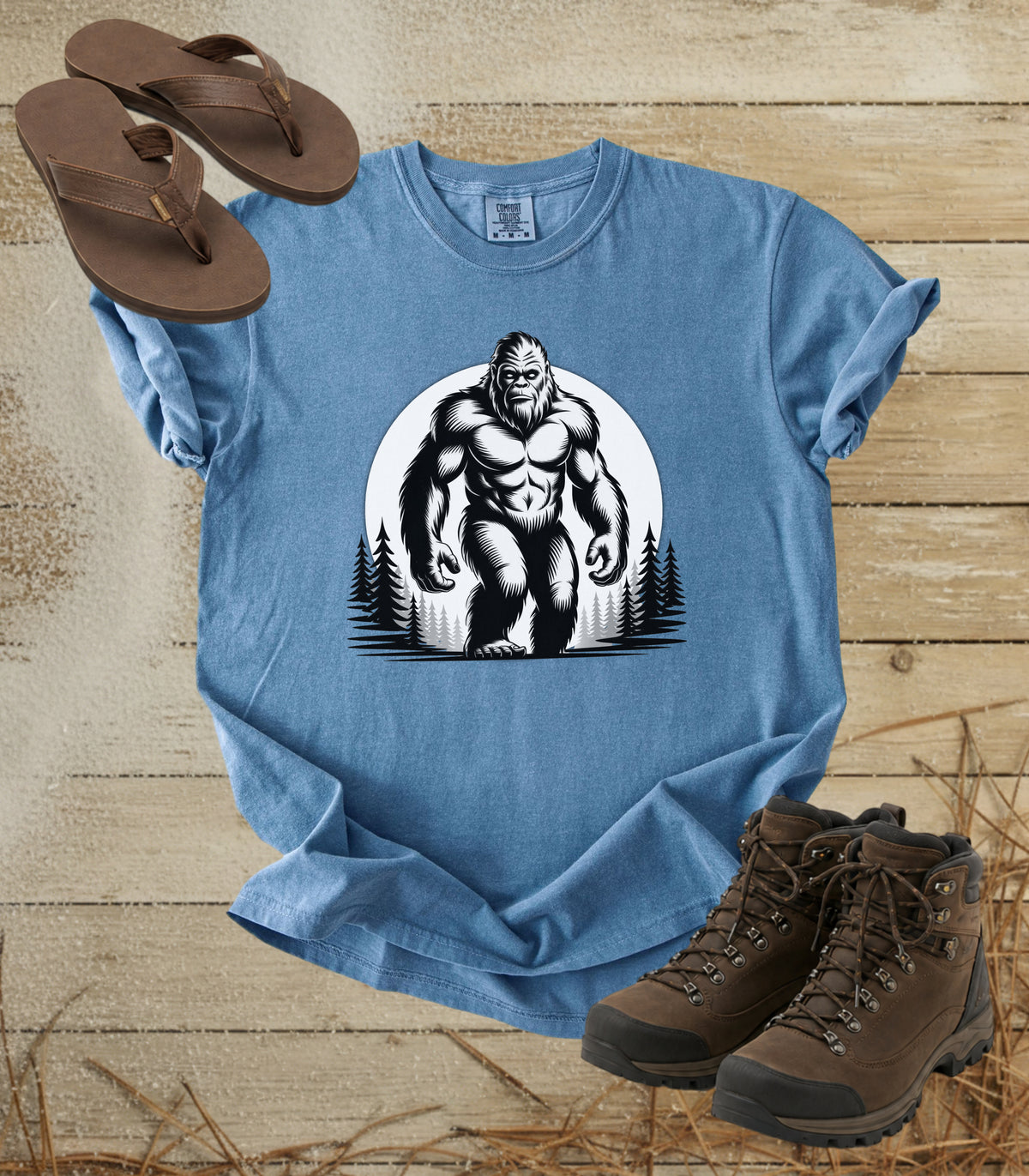 Rising Moon Bigfoot Tee
