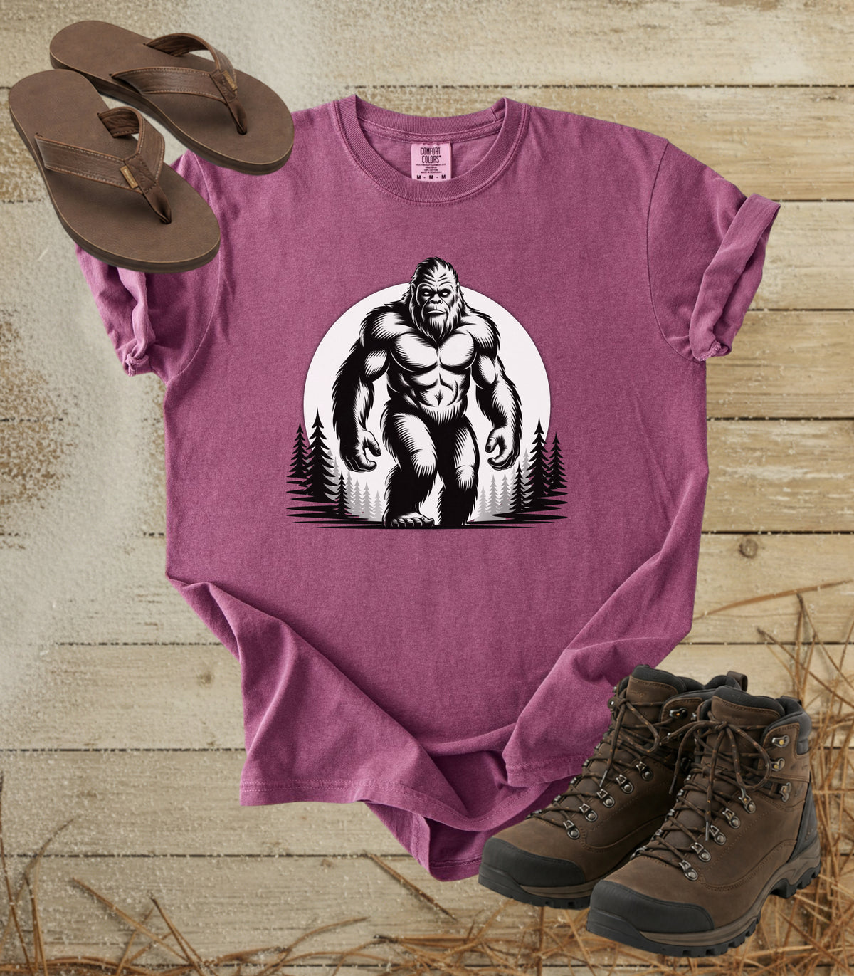 Rising Moon Bigfoot Tee