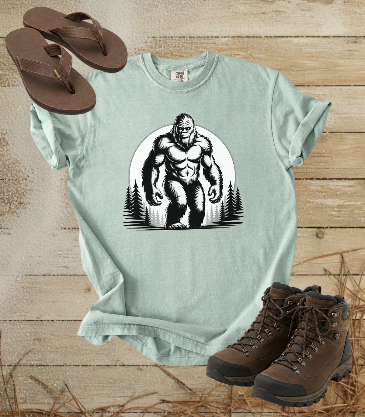 Rising Moon Bigfoot Tee
