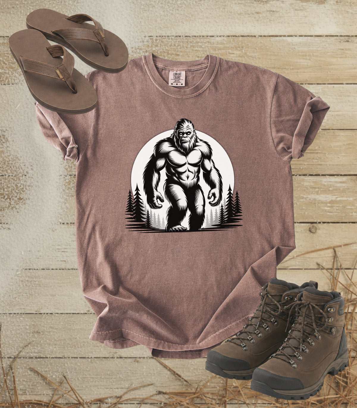Rising Moon Bigfoot Tee