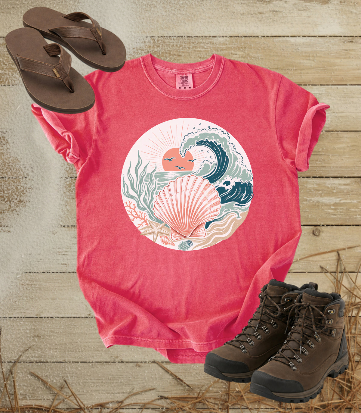 Sea Shells and Sun Tee