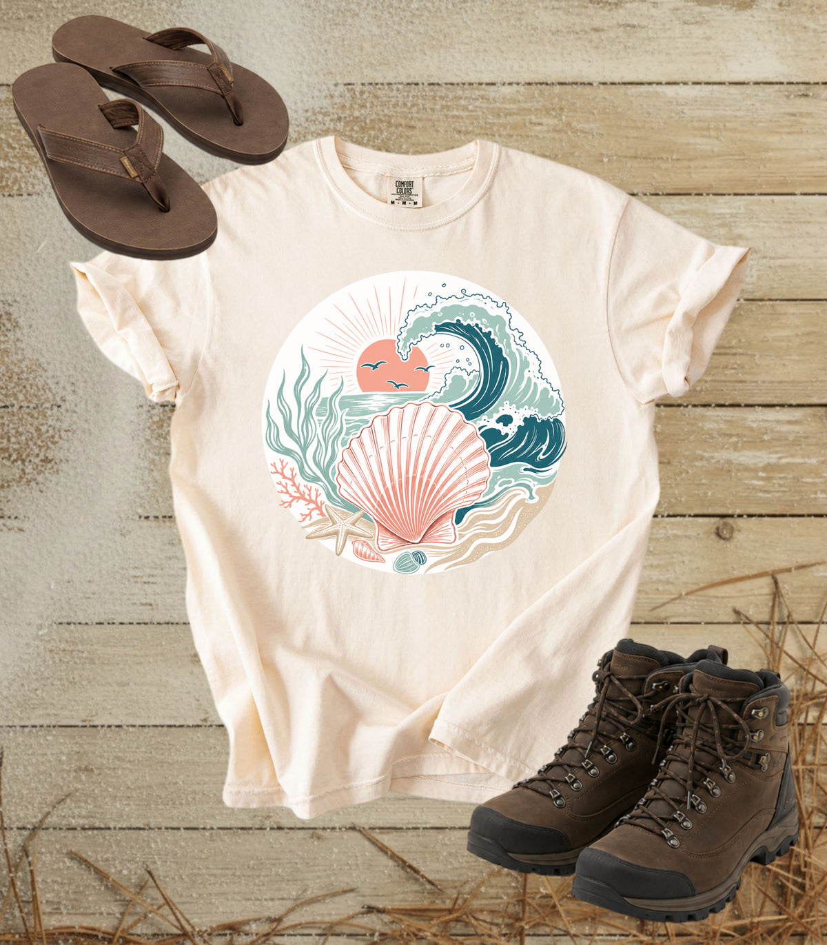Sea Shells and Sun Tee