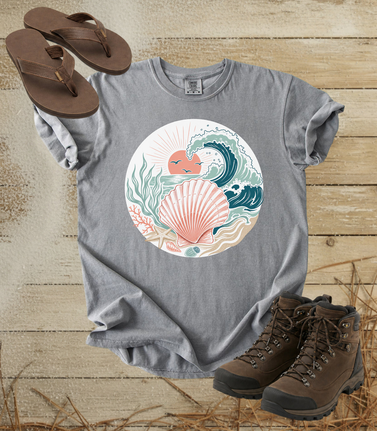 Sea Shells and Sun Tee