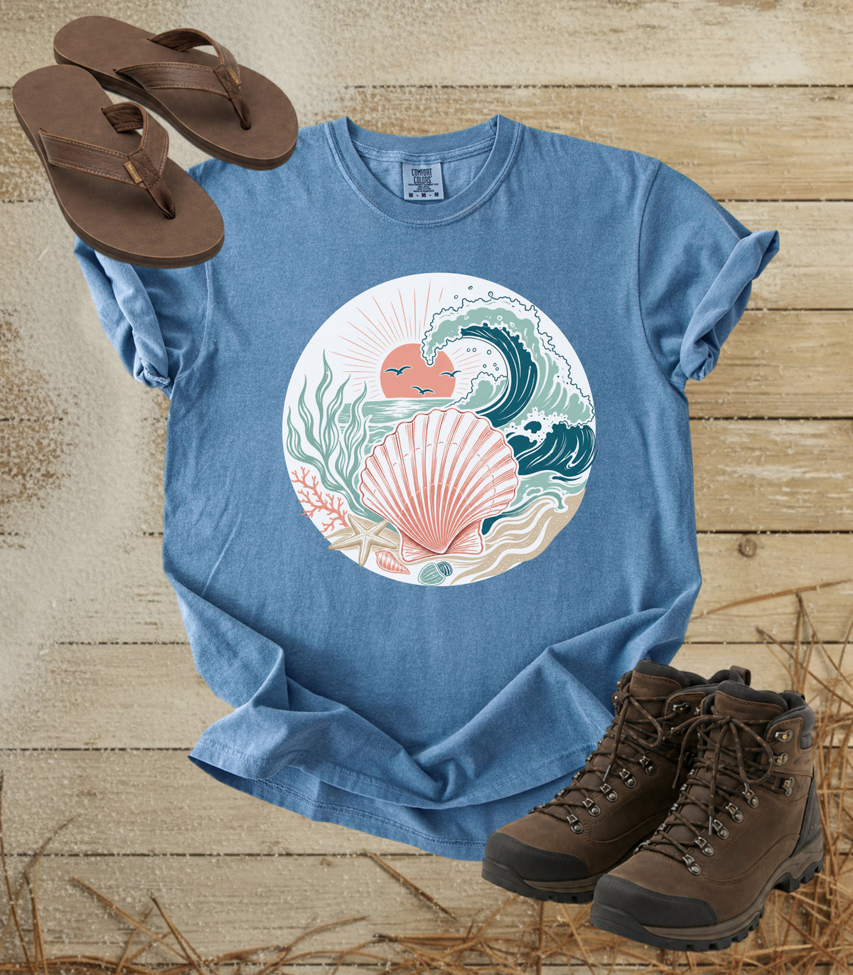 Sea Shells and Sun Tee