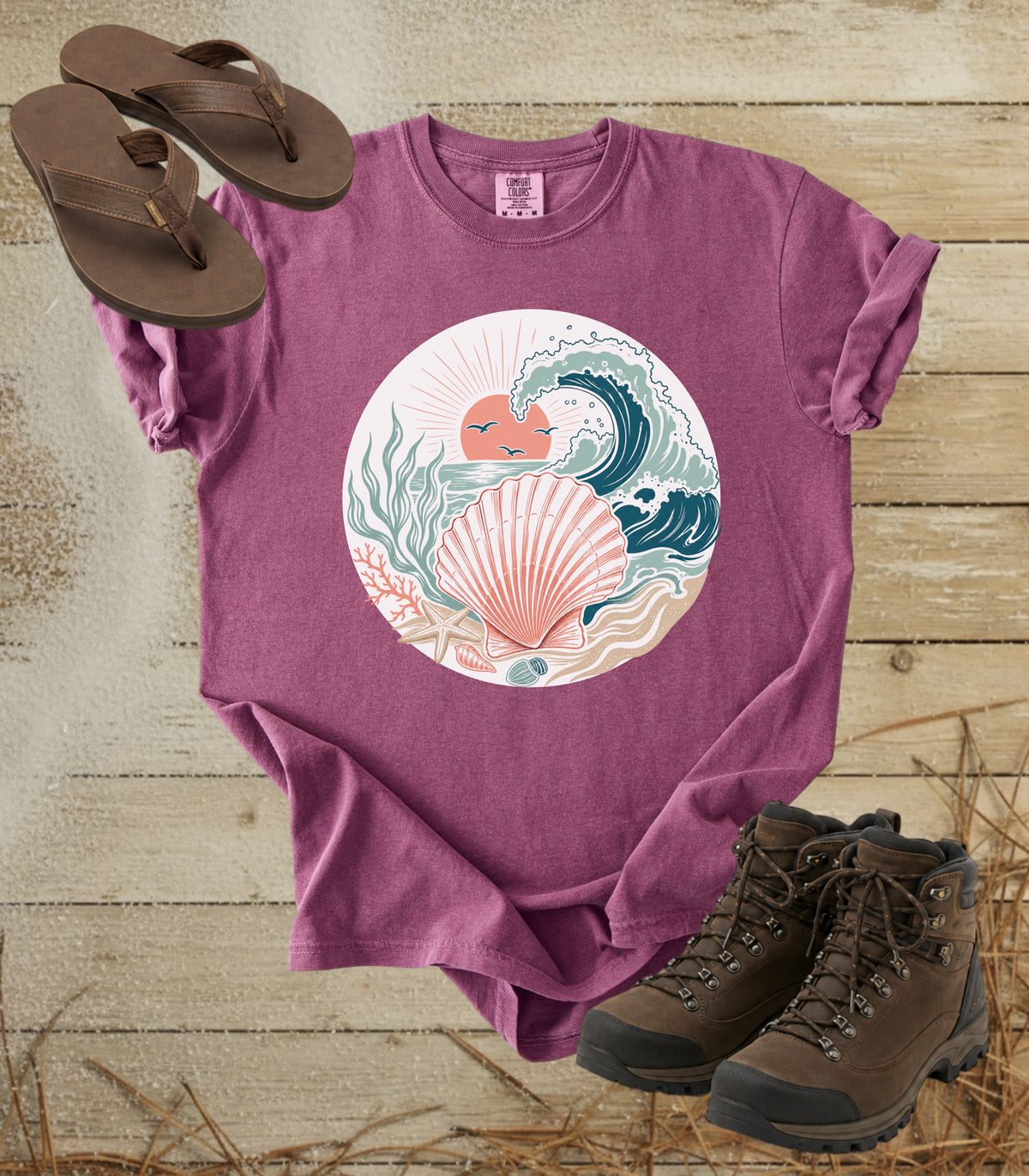 Sea Shells and Sun Tee