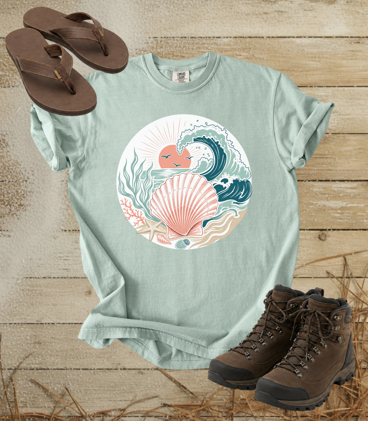 Sea Shells and Sun Tee