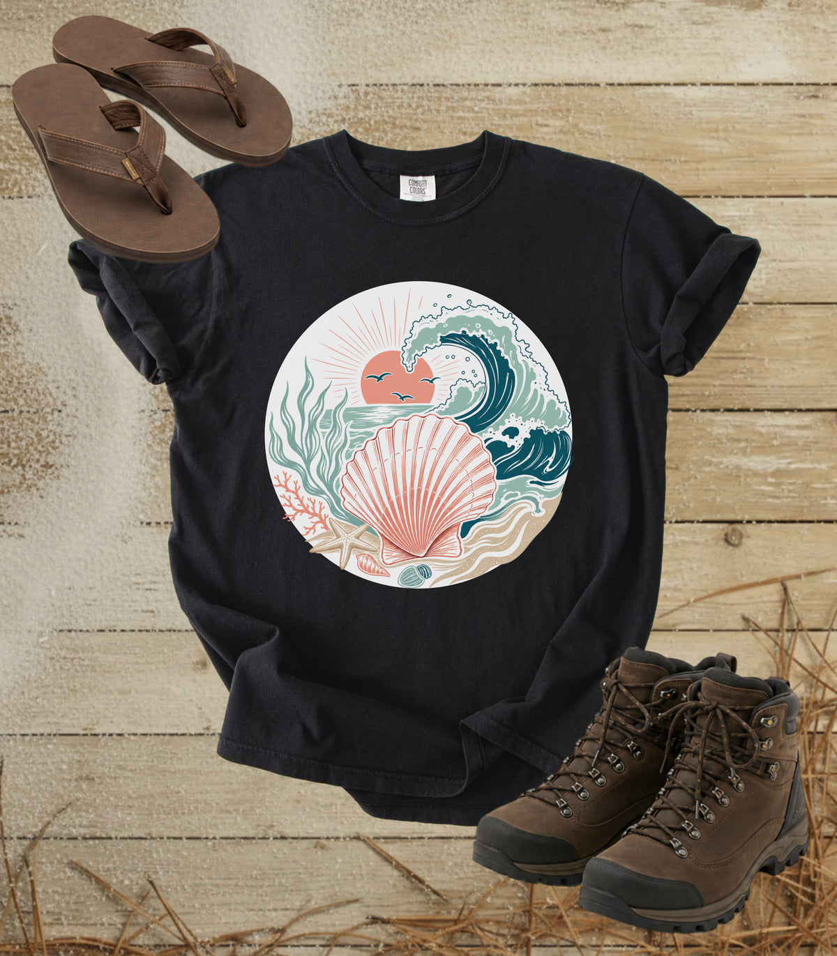 Sea Shells and Sun Tee