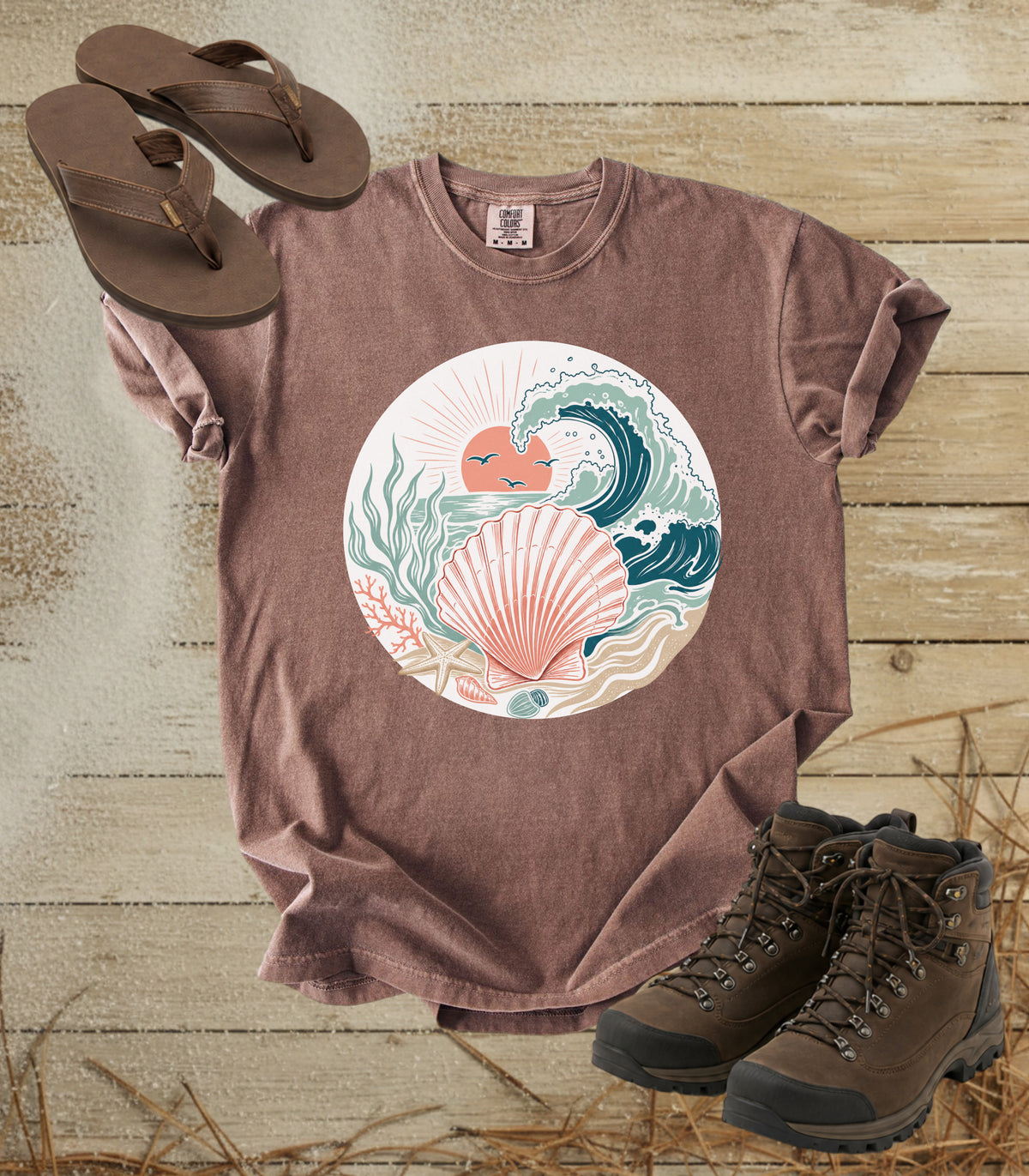 Sea Shells and Sun Tee