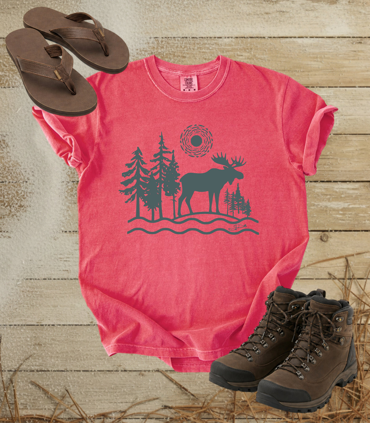 Moose in the Sun Tee
