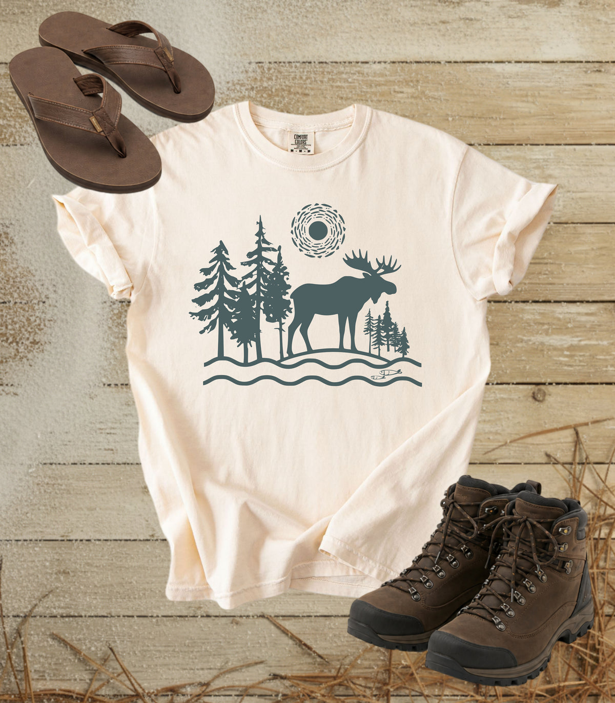 Moose in the Sun Tee