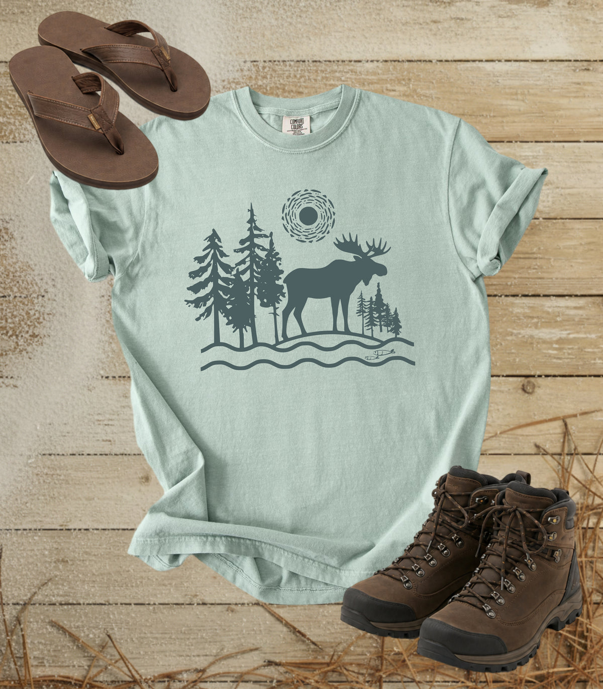 Moose in the Sun Tee