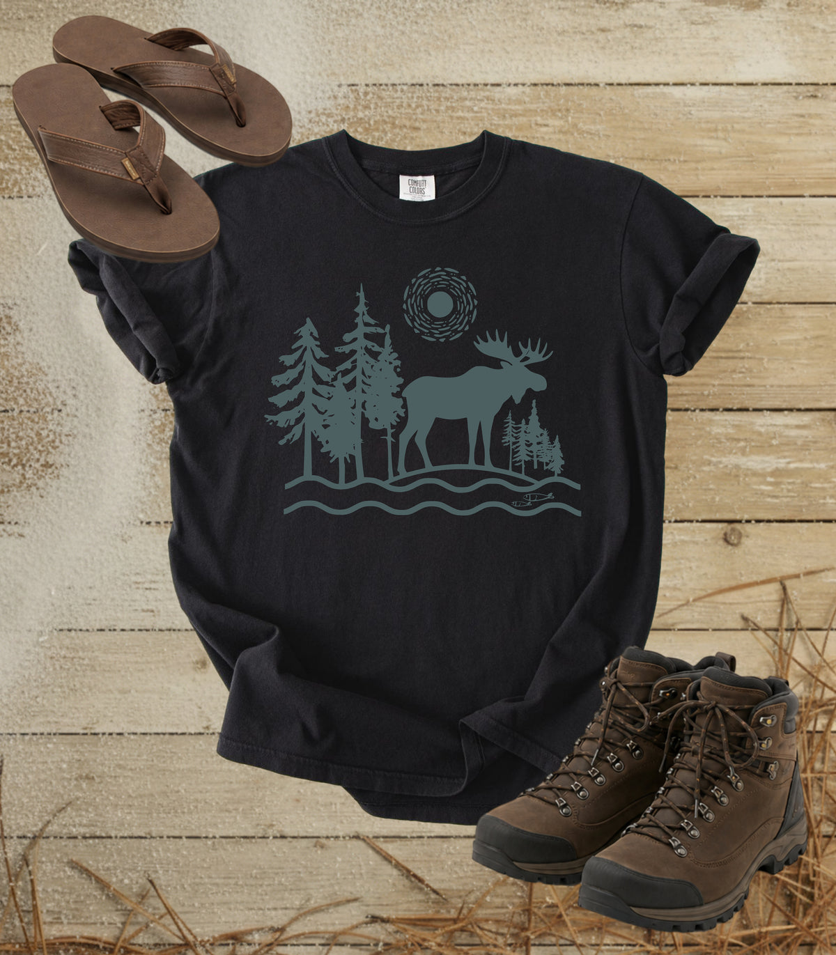 Moose in the Sun Tee