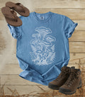Mushroom & Fern Illustration T-Shirt