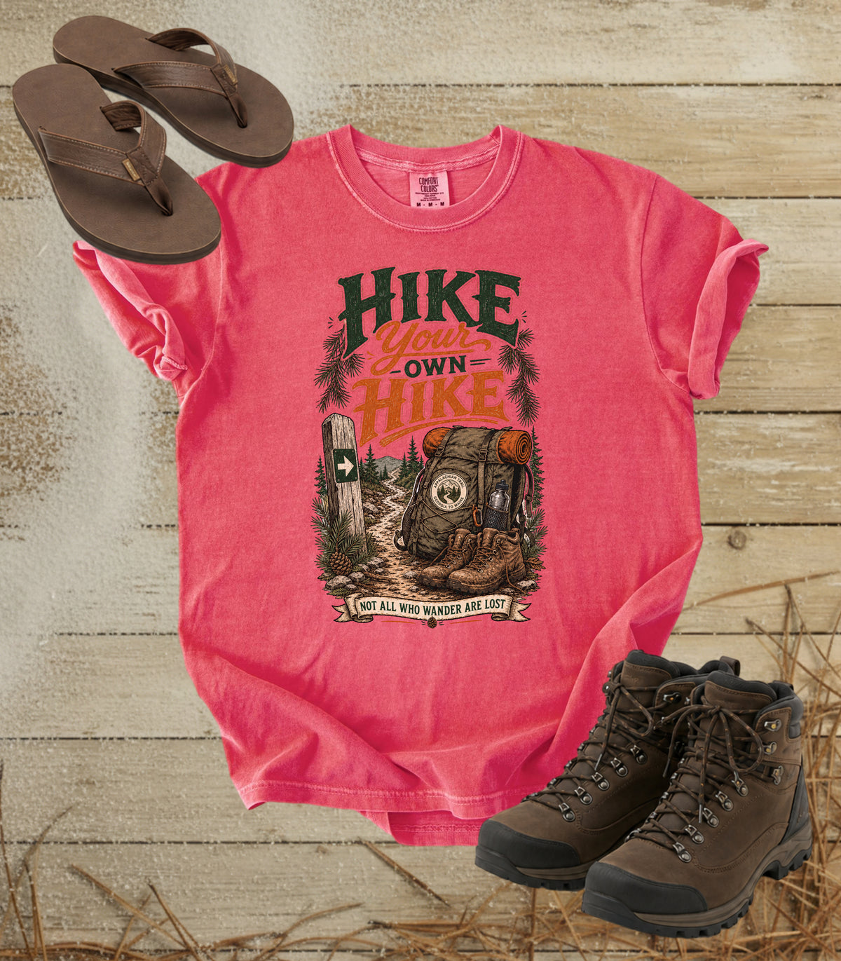 Hike Your Own Hike T-Shirt — Appalachian Trail Outdoor Hiking Graphic Tee