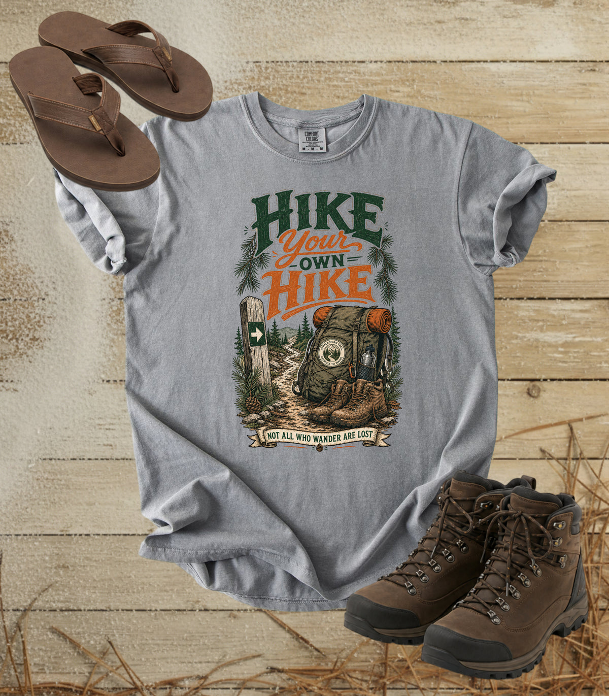 Hike Your Own Hike T-Shirt — Appalachian Trail Outdoor Hiking Graphic Tee