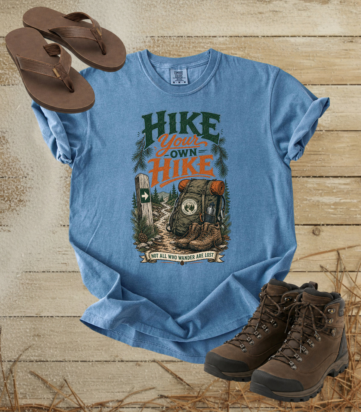 Hike Your Own Hike T-Shirt — Appalachian Trail Outdoor Hiking Graphic Tee