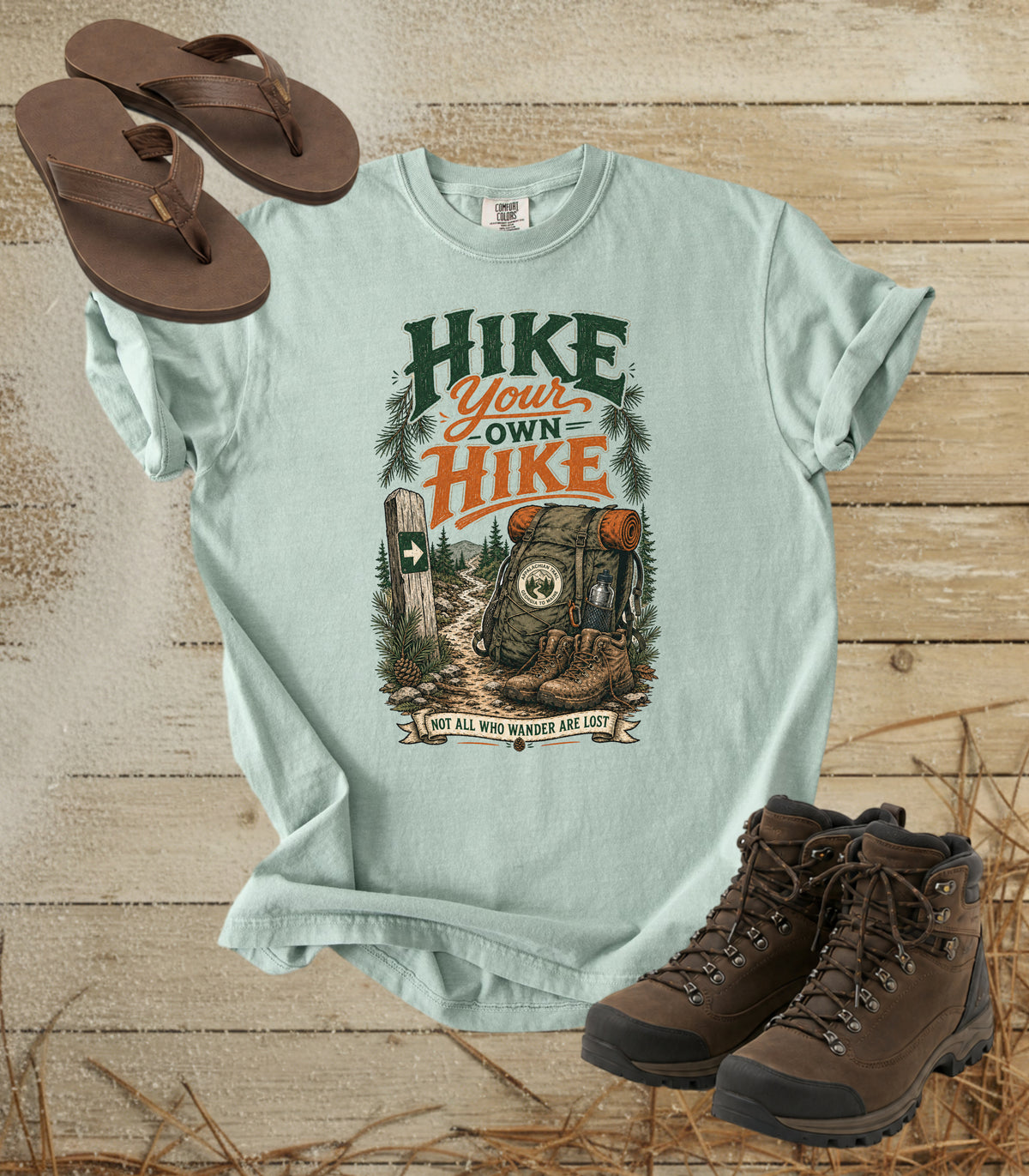Hike Your Own Hike T-Shirt — Appalachian Trail Outdoor Hiking Graphic Tee