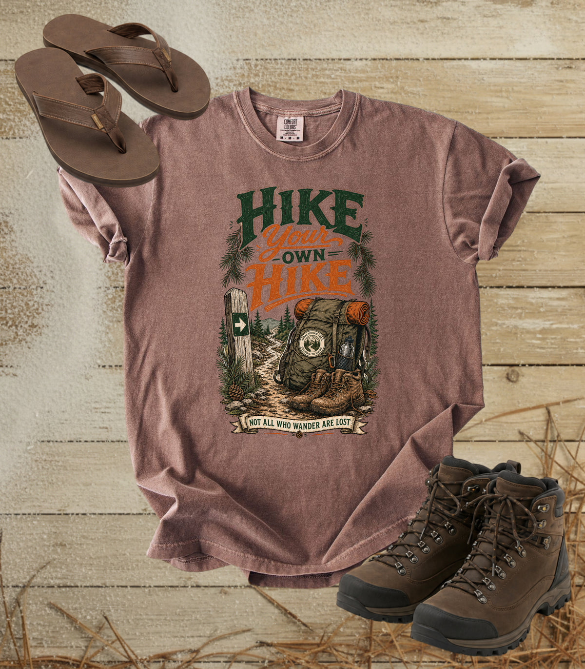 Hike Your Own Hike T-Shirt — Appalachian Trail Outdoor Hiking Graphic Tee