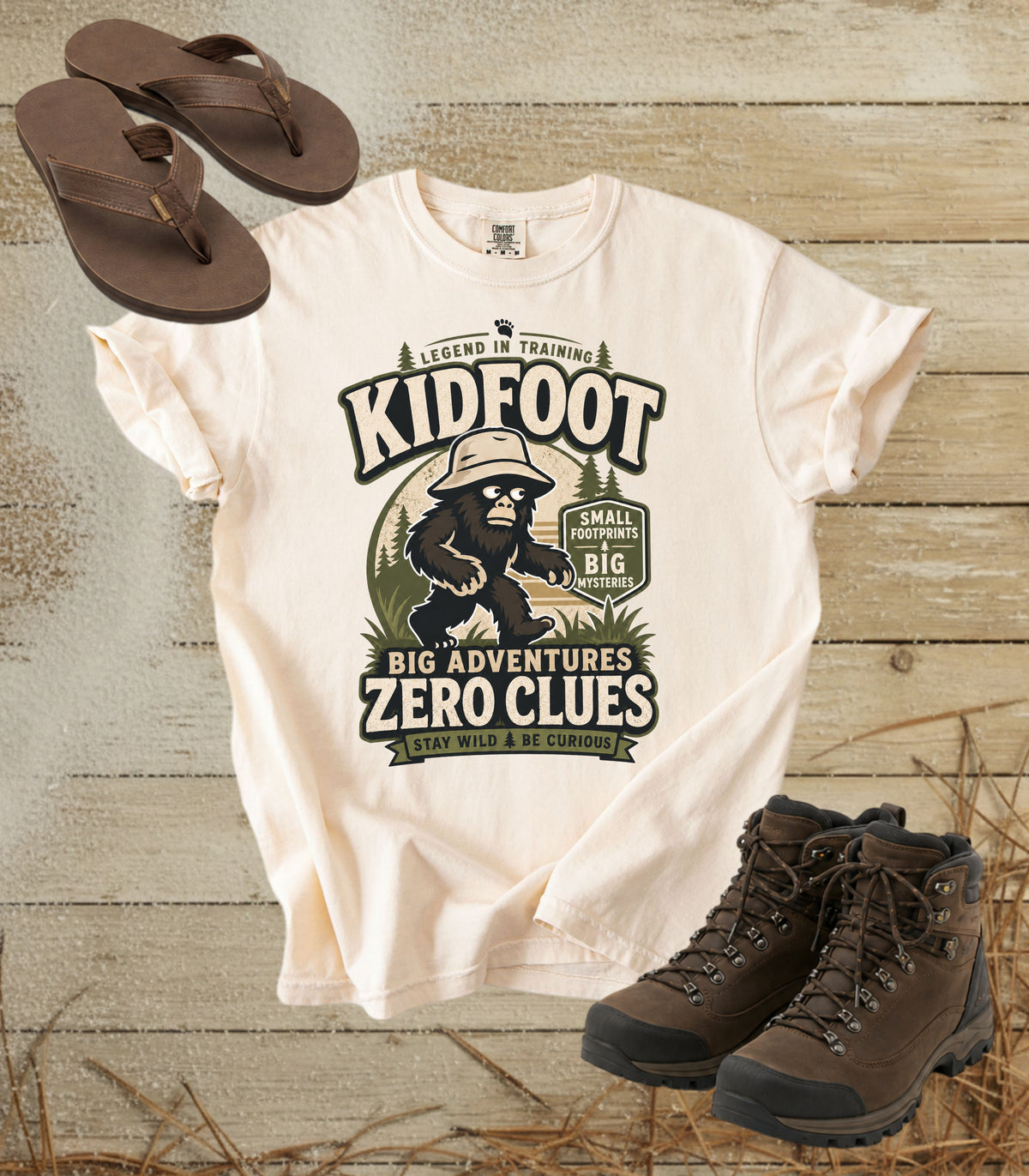Kidfoot: Big Adventures Zero Clues Tee