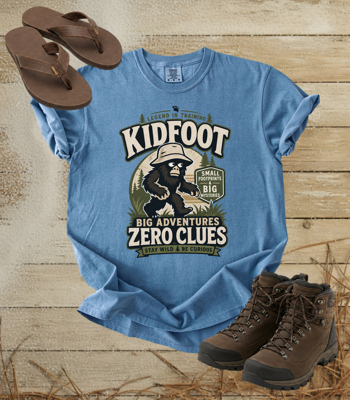 Kidfoot: Big Adventures Zero Clues Tee