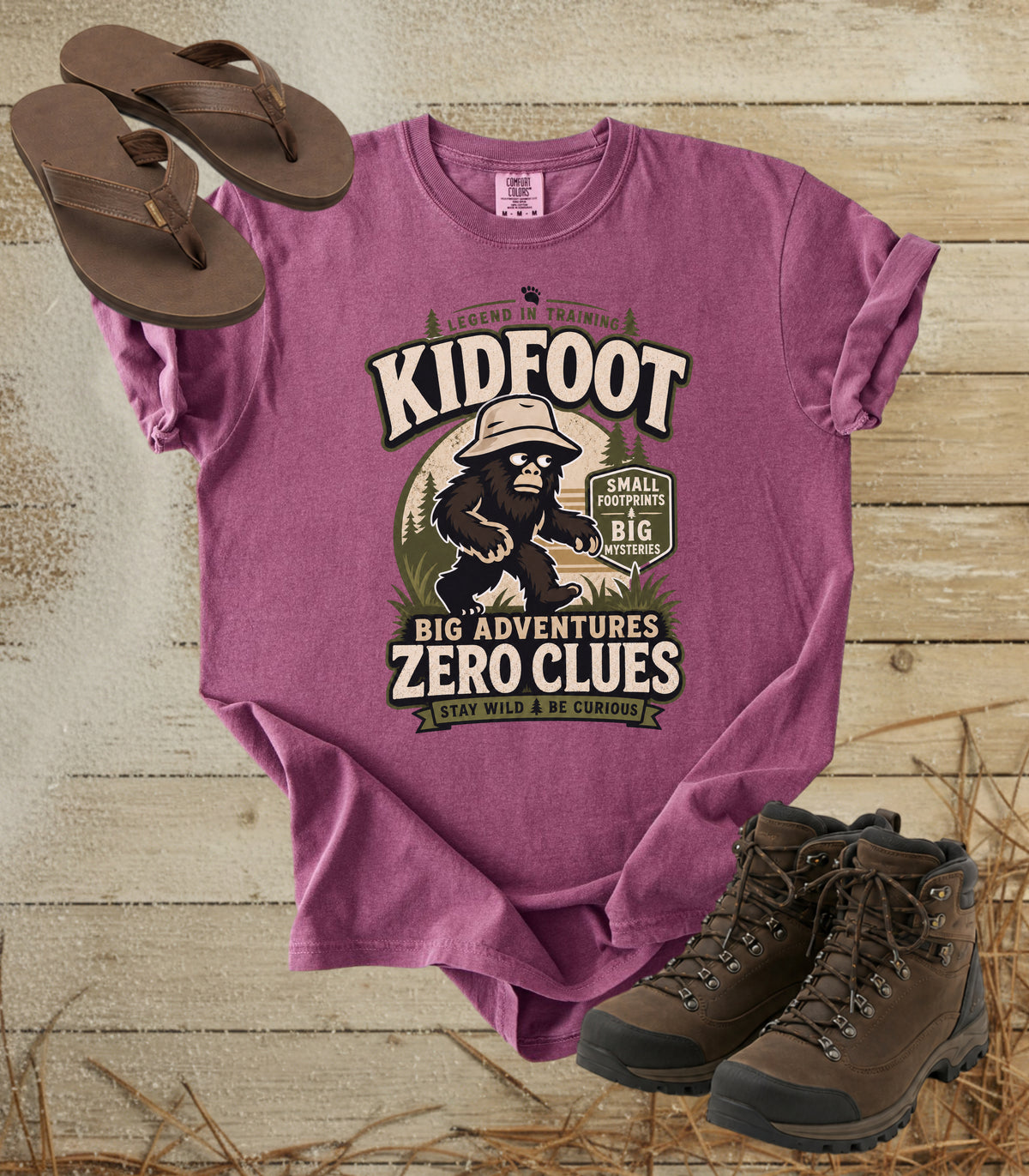 Kidfoot: Big Adventures Zero Clues Tee