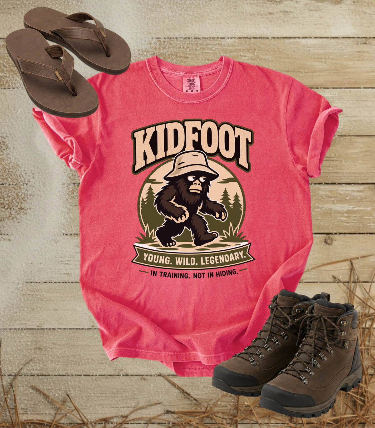 Kidfoot — Young, Wild, Legendary Tee
