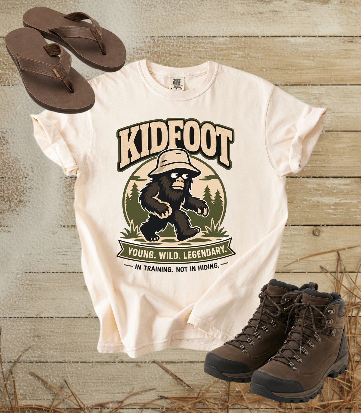 Kidfoot — Young, Wild, Legendary Tee