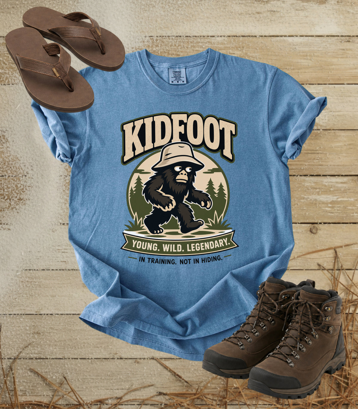Kidfoot — Young, Wild, Legendary Tee
