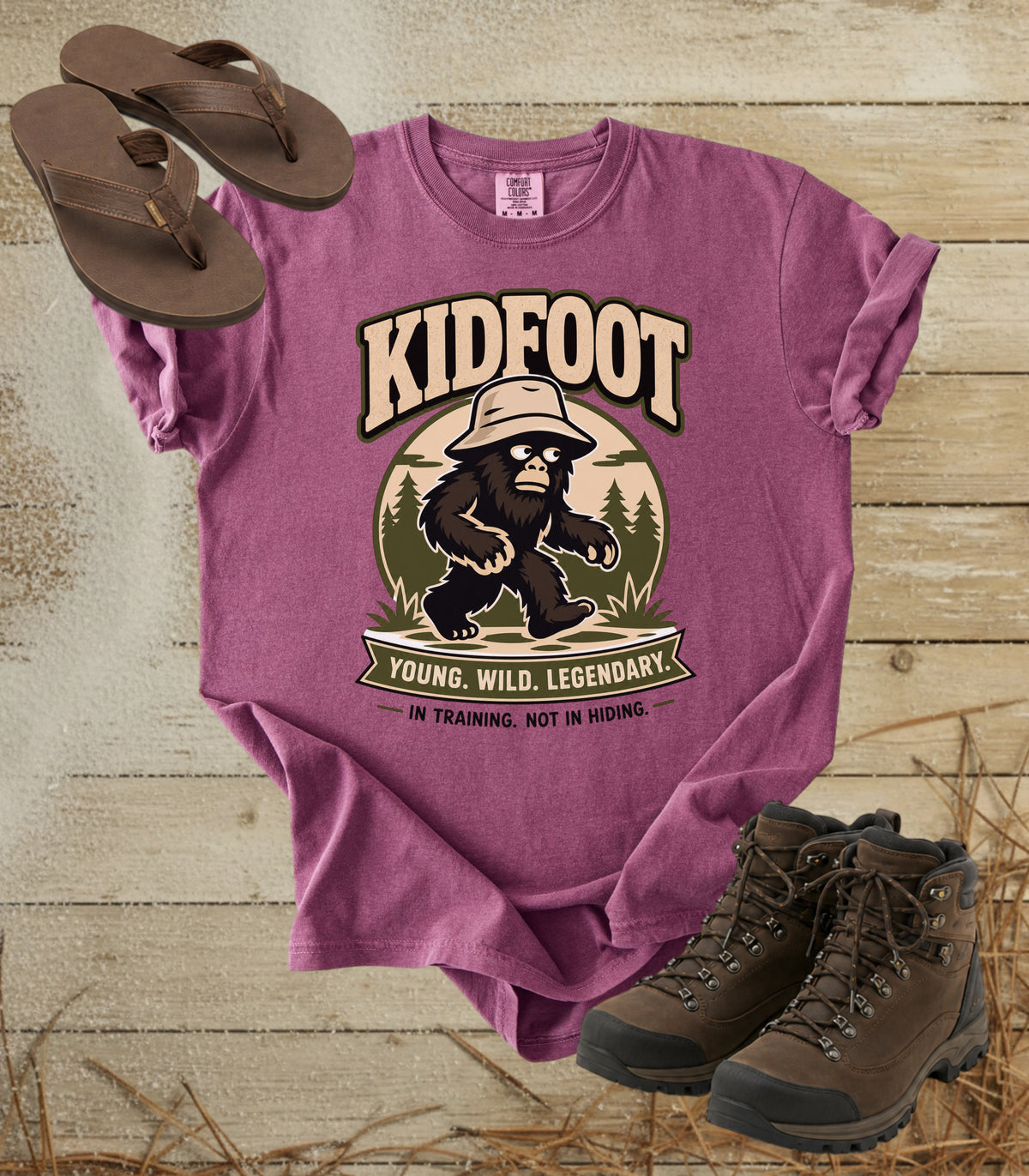 Kidfoot — Young, Wild, Legendary Tee