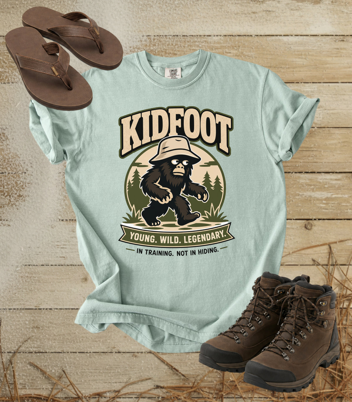 Kidfoot — Young, Wild, Legendary Tee