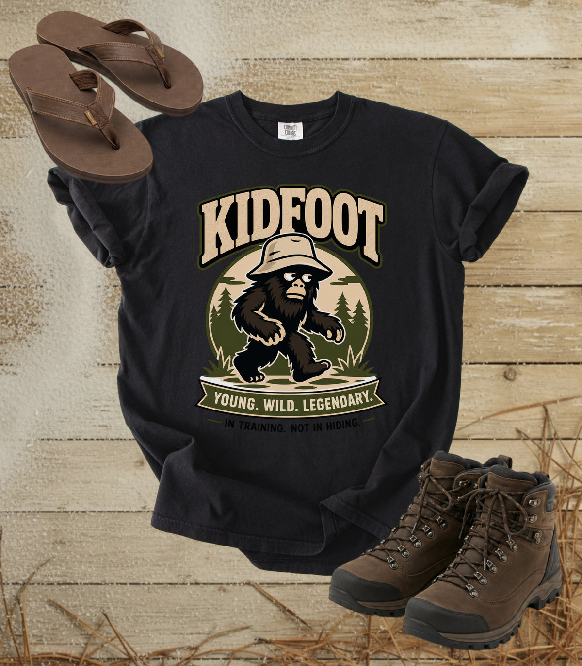 Kidfoot — Young, Wild, Legendary Tee