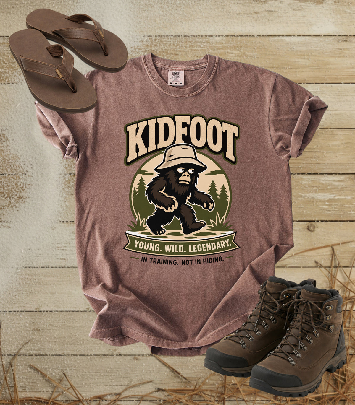Kidfoot — Young, Wild, Legendary Tee