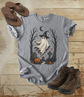 Halloween Cemetery Ghost Tee