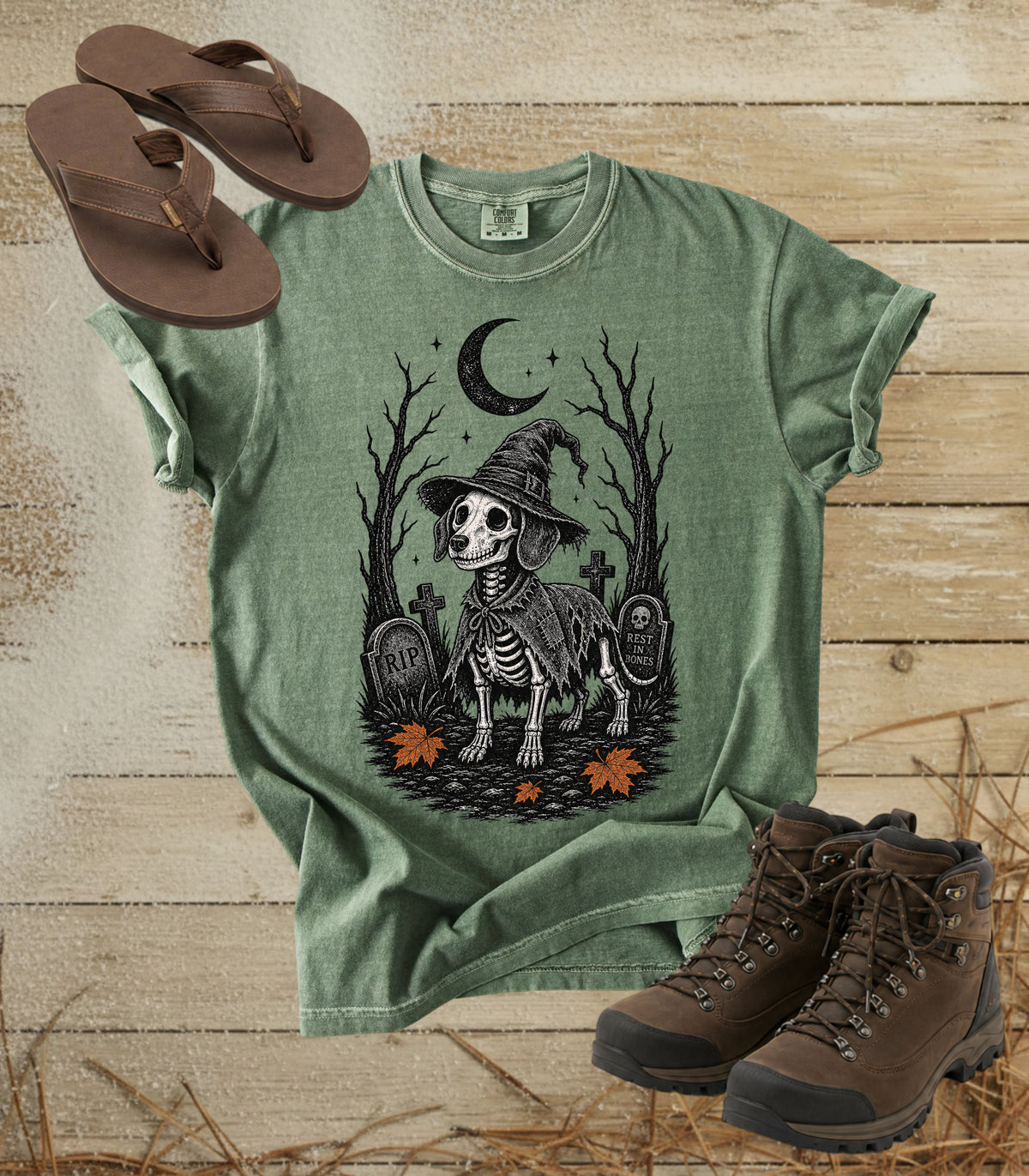 Skeleton Dog Tee