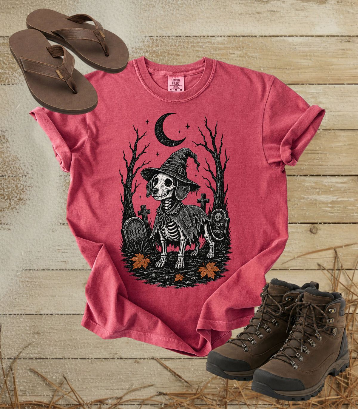 Skeleton Dog Tee