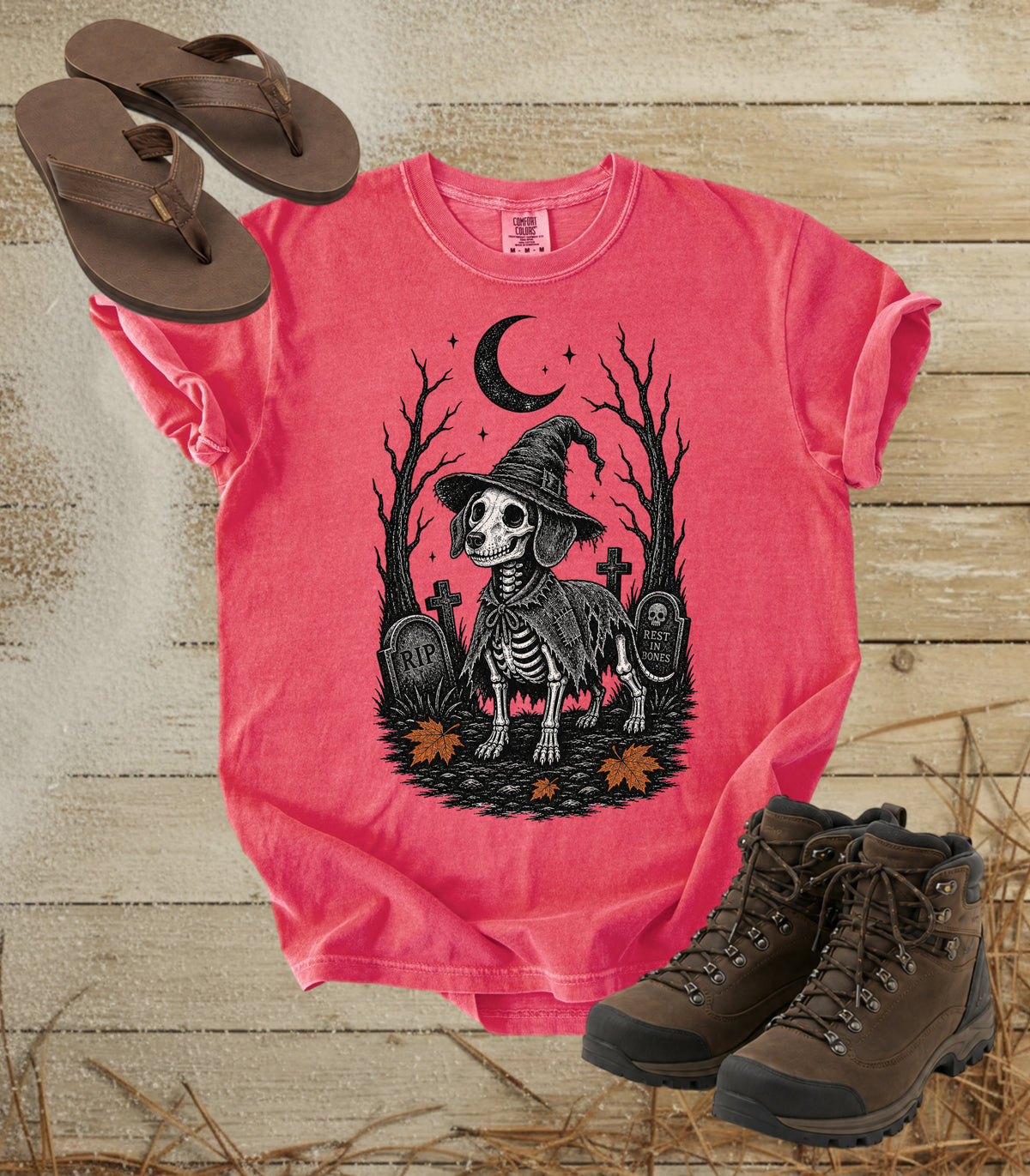 Skeleton Dog Tee