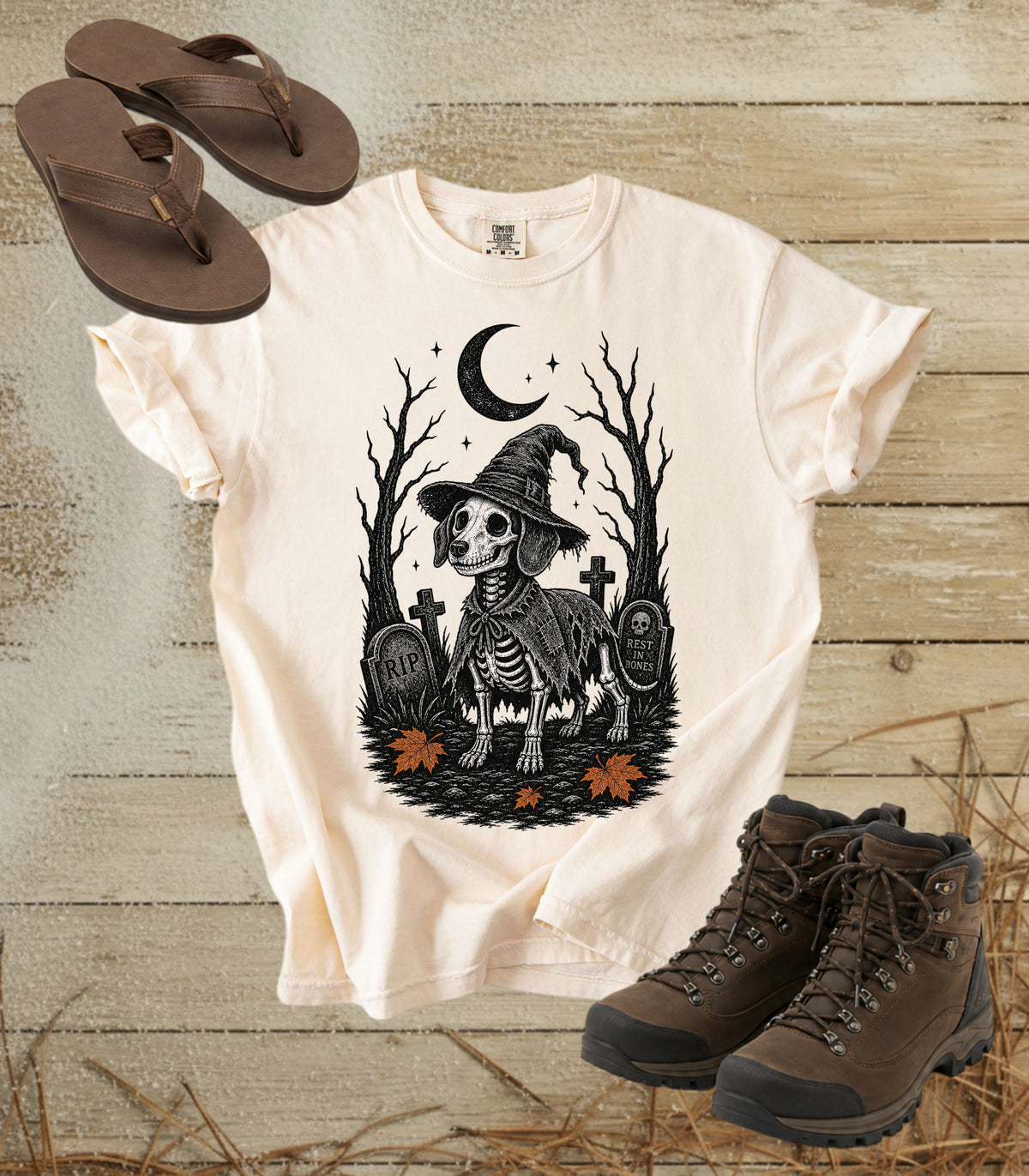 Skeleton Dog Tee