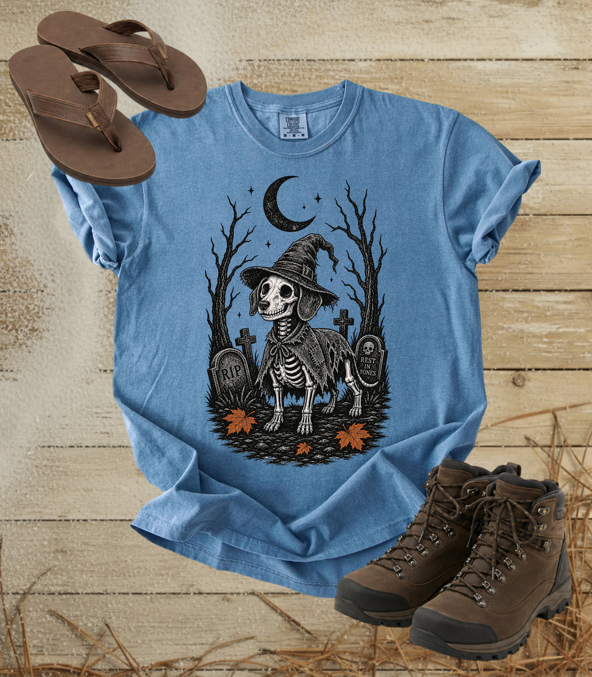 Skeleton Dog Tee
