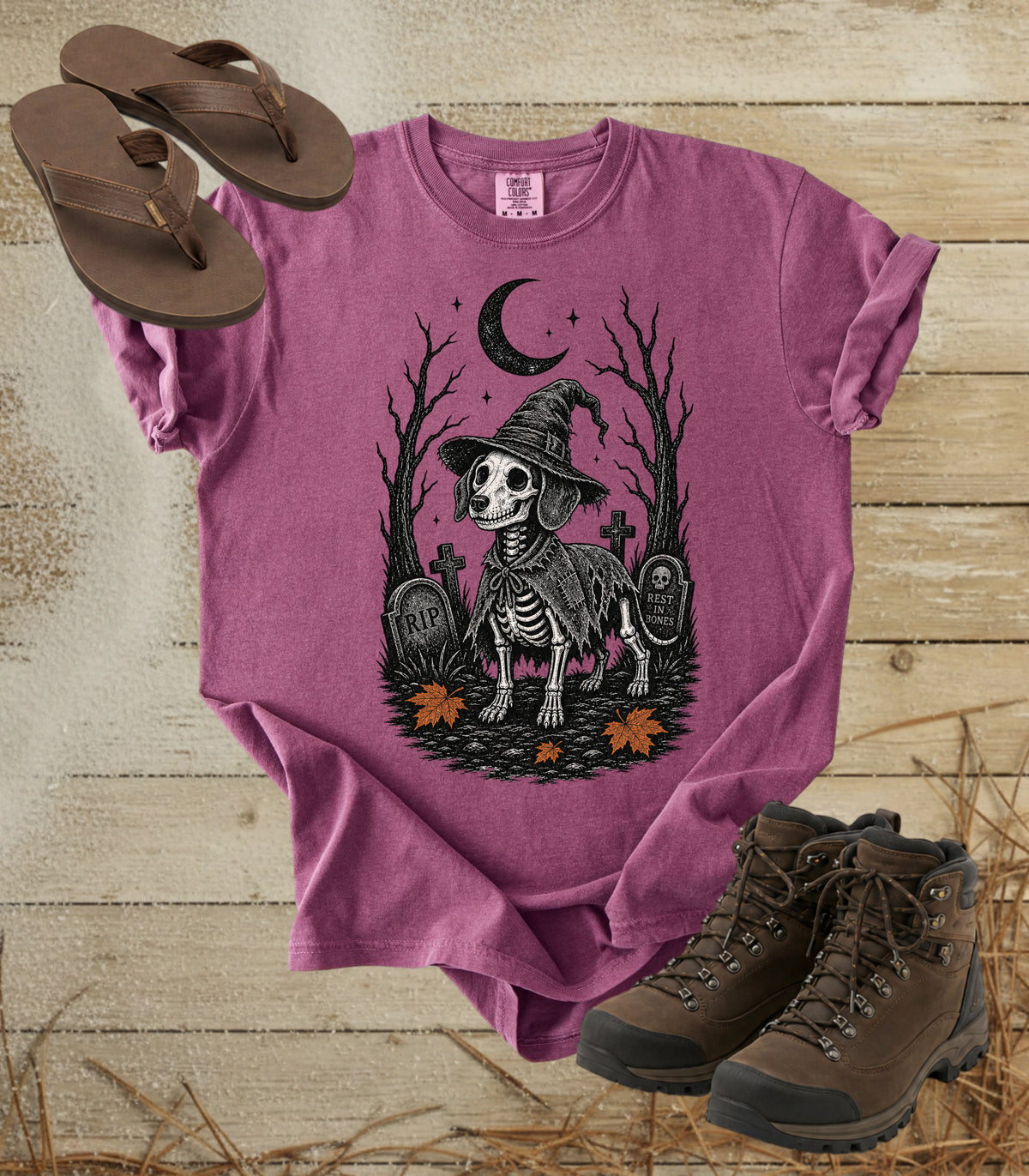 Skeleton Dog Tee
