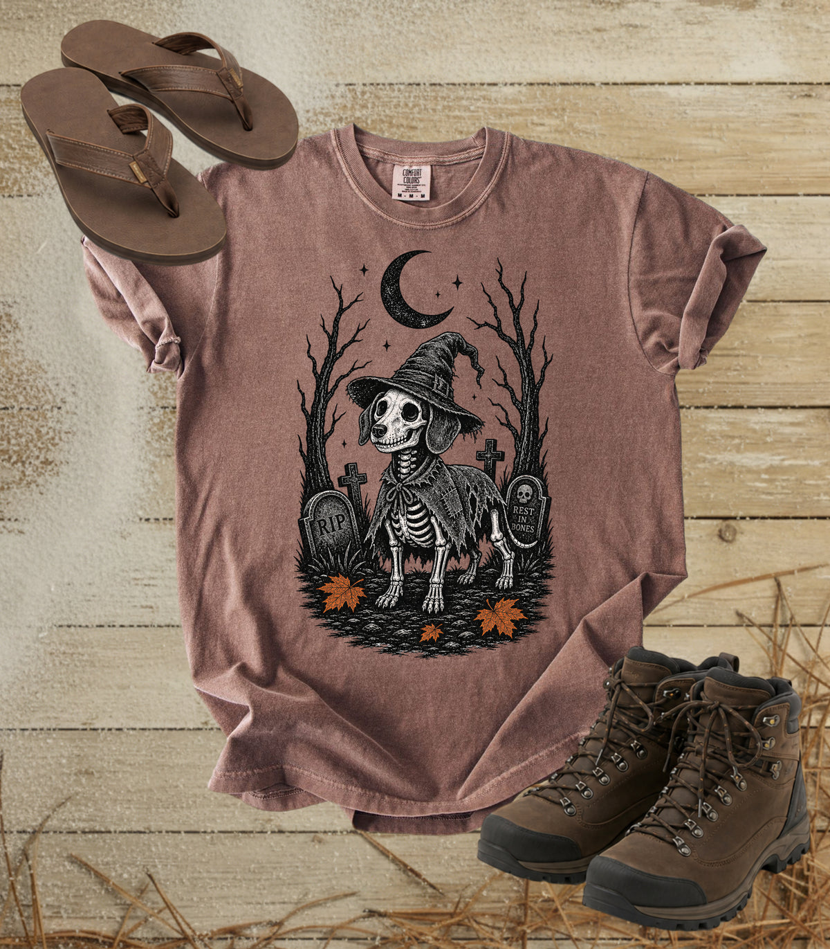 Skeleton Dog Tee