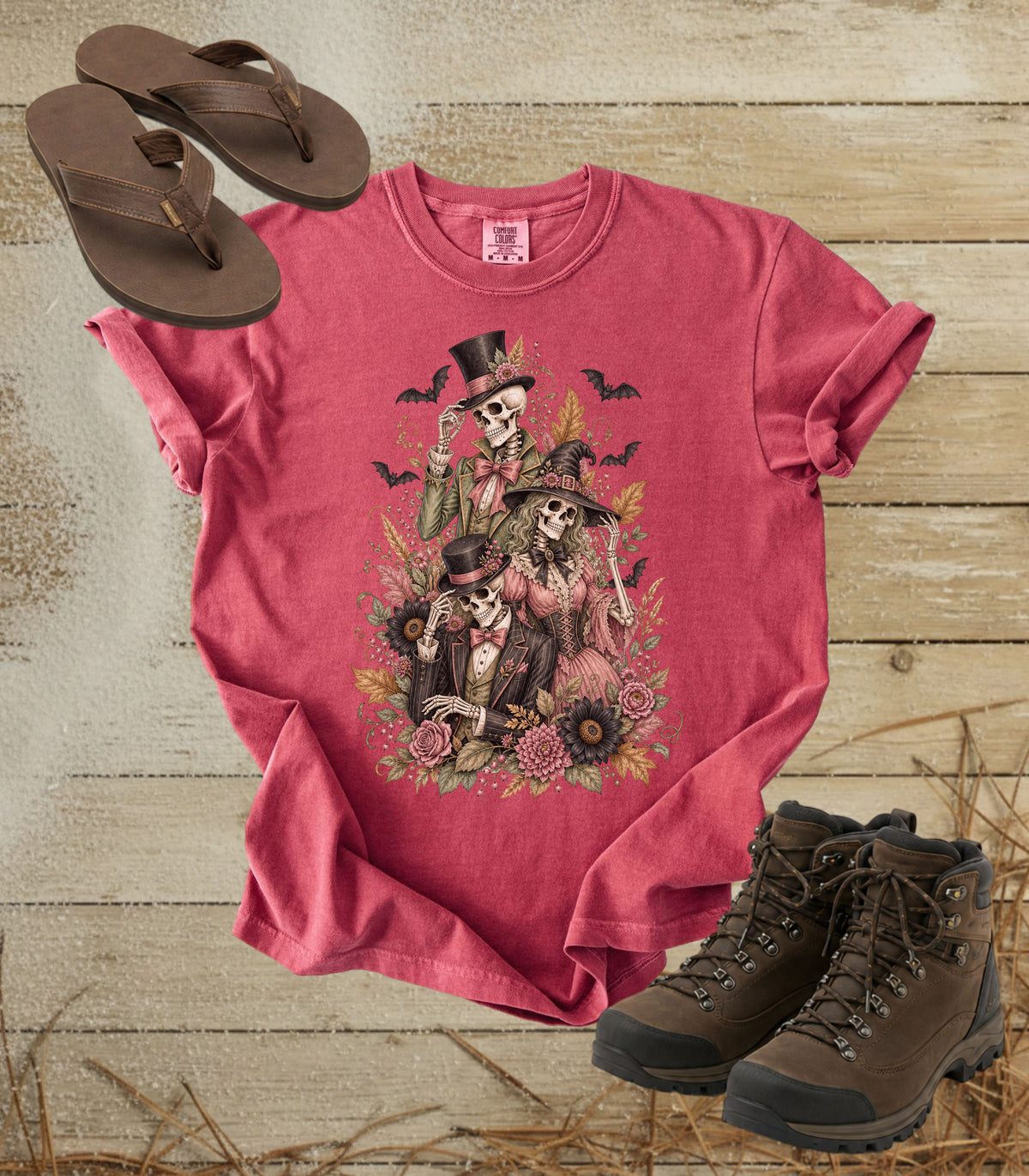 Vintage Skeleton Halloween Tee
