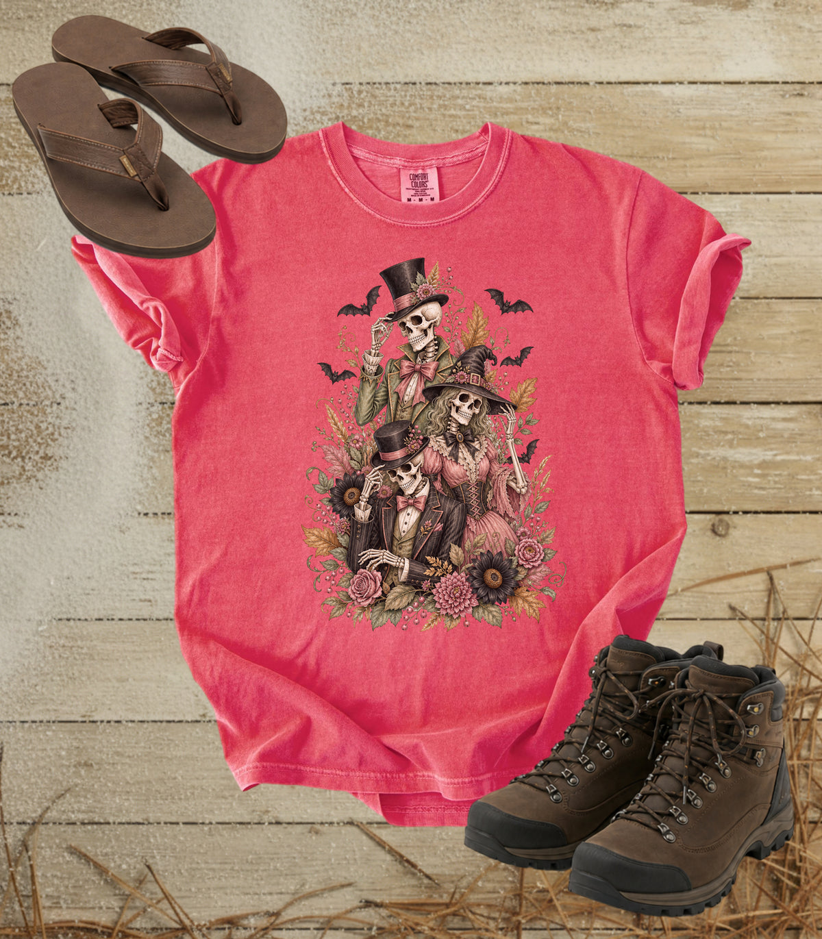 Vintage Skeleton Halloween Tee