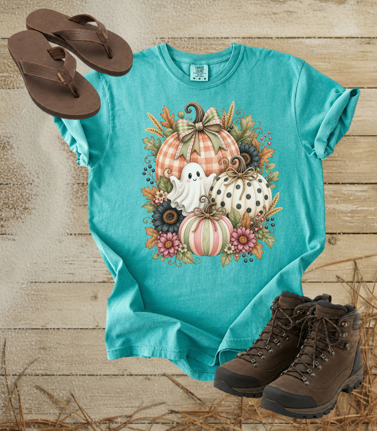 Autumn Pumpkin Patch Halloween Tee