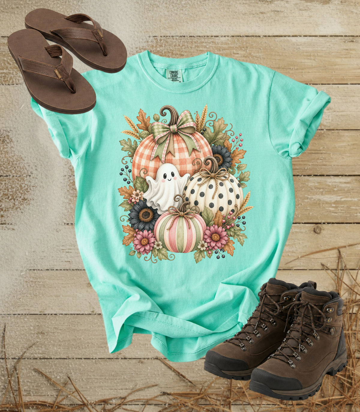 Autumn Pumpkin Patch Halloween Tee