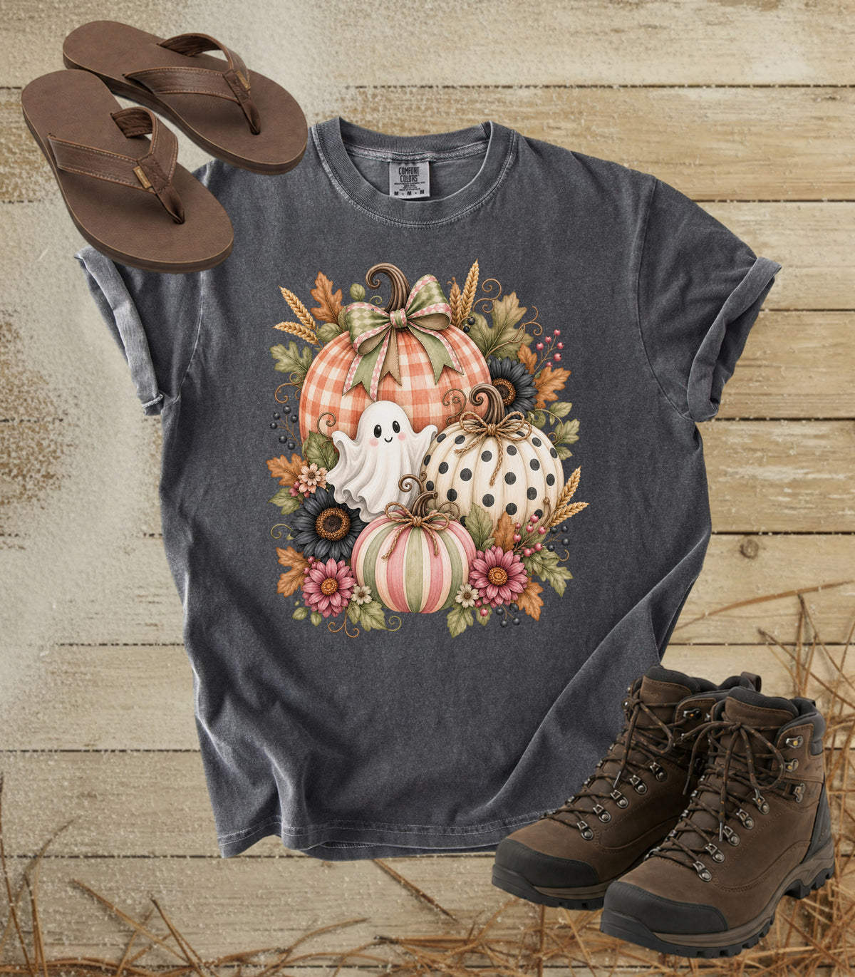 Autumn Pumpkin Patch Halloween Tee