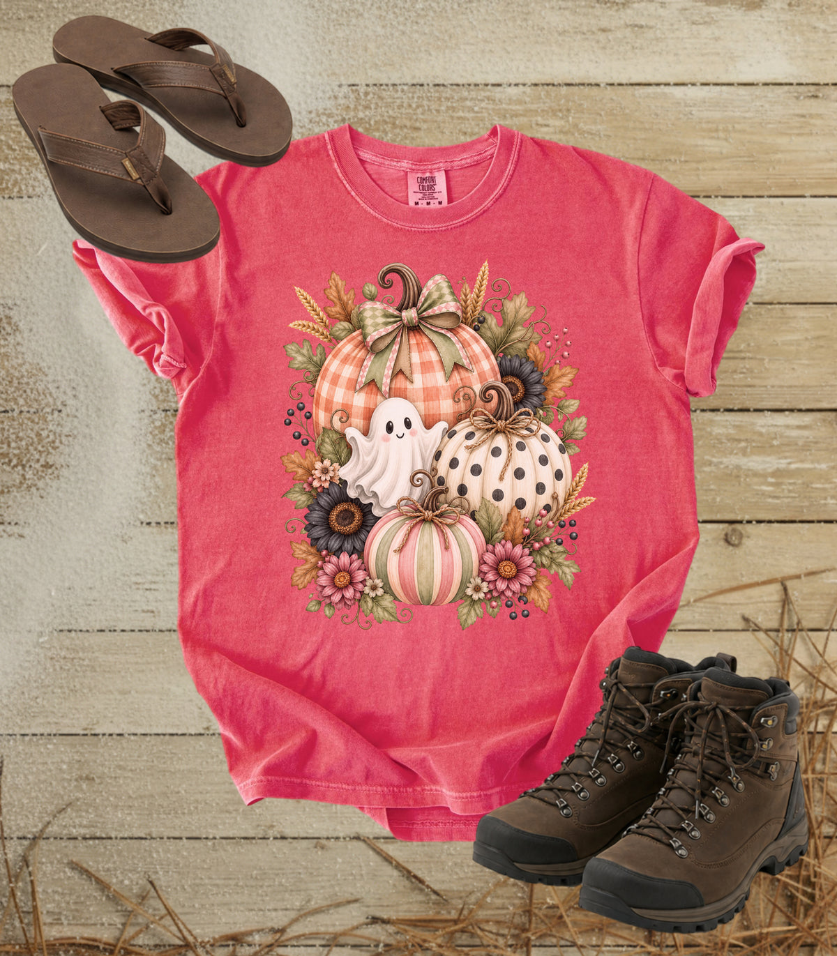 Autumn Pumpkin Patch Halloween Tee