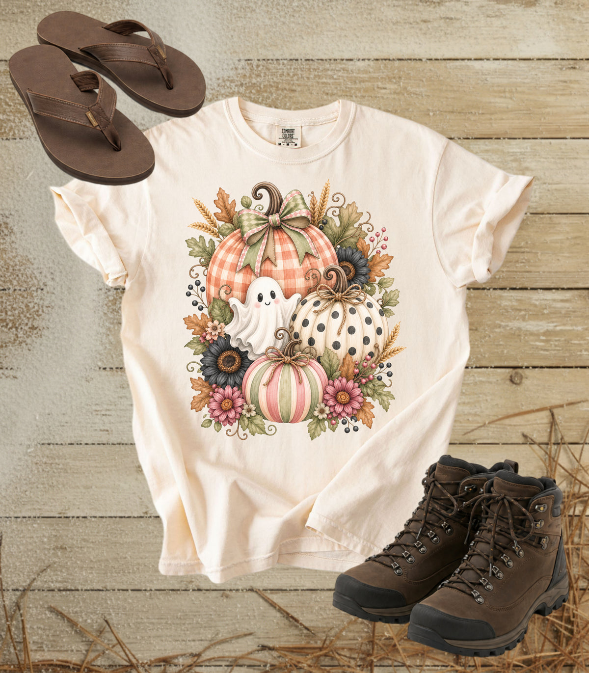 Autumn Pumpkin Patch Halloween Tee